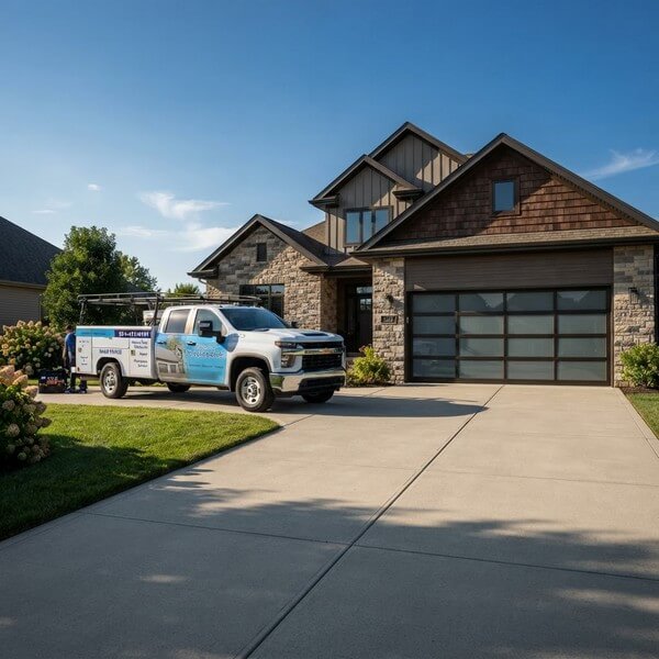 Residential garage door replacement