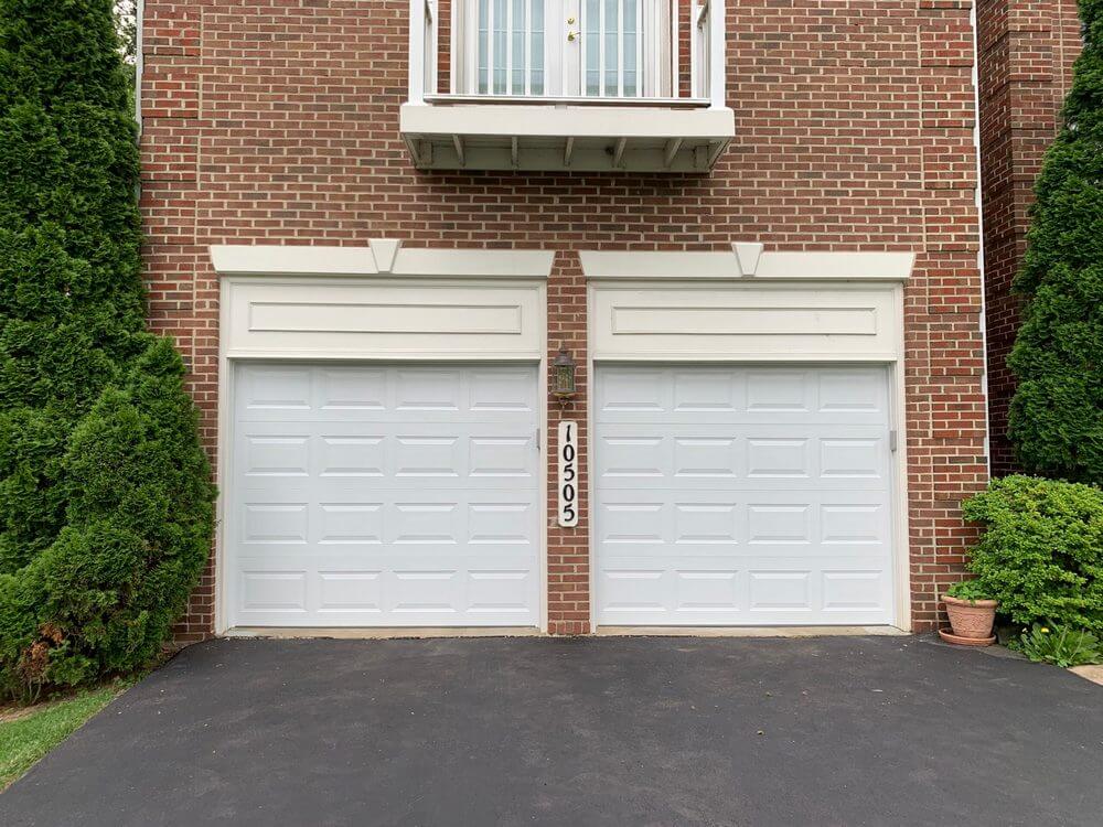Cambridge design garage door