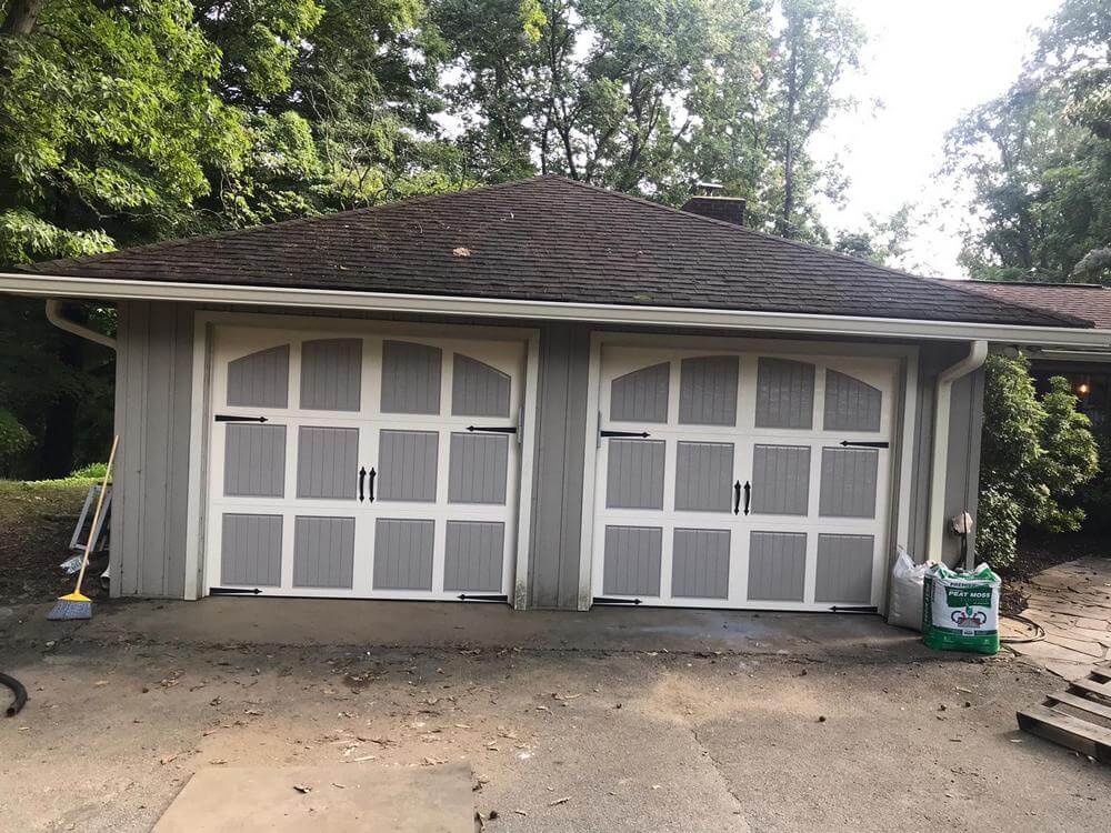 Traditional garage doors