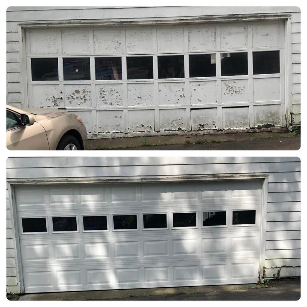 A defective garage door may not have a functioning system