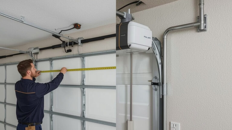 Convert Manual Garage Door to Automatic