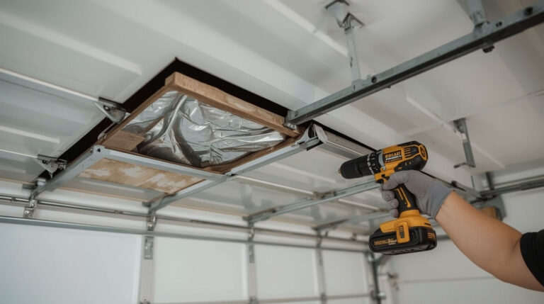 Replace a Garage Door Section