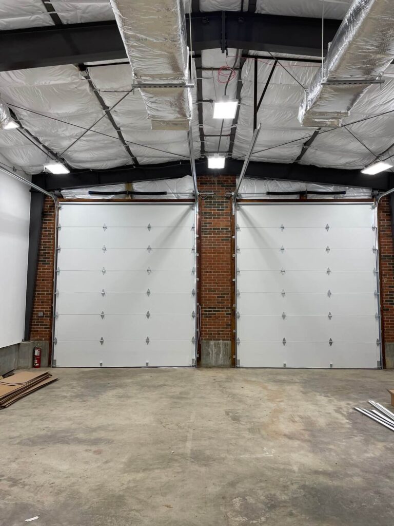 Garage door service work